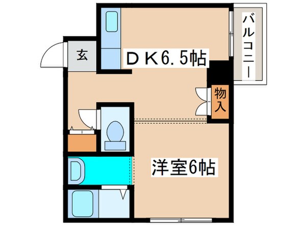 クレスト１８の物件間取画像